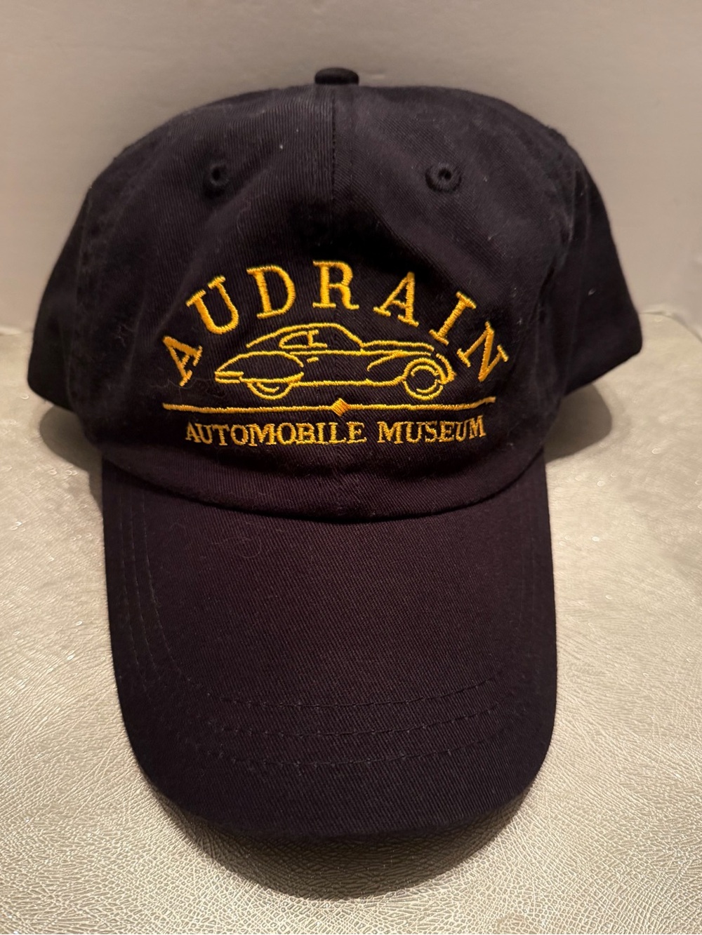 New Adams Audrian Black/Gold Cap Embroidered Logo